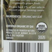 Simply Organic Bay Leaf Certified Organic, 0.14-Ounce Container