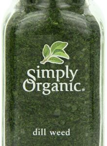 Simply Organic Dill Weed Cut & Sifted Certified Organic, 0.81-Ounce Container