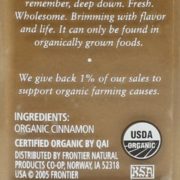 Simply Organic Cinnamon Ground Certified Organic, 2.45-Ounce Container