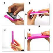 iPhone 5 , iPhone 5S Soft Case, EZstation (TM) iPhone 5S/5, Colorful Soft Crystal Clear Transparent Slim Fit Color See-Thru Back Cover Case, Snap-On Silicone / TPU Back Case Cover Skin for Apple iphone 5 or iPhone 5S (HOT PINK) iPhone 5 , iPhone 5S Soft Case, EZstation (TM) iPhone 5S/5, Colorful Soft Crystal Clear Transparent Slim Fit Color See-Thru Back Cover Case, Snap-On Silicone / TPU Back Case Cover Skin for Apple iphone 5 or iPhone 5S (HOT PINK)
