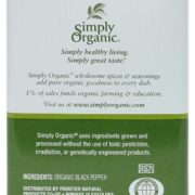 Simply Organic Pepper Tin, 4 Ounce
