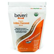 Beveri Nutrition Organic Whole Golden Flaxseed, 1 Pound