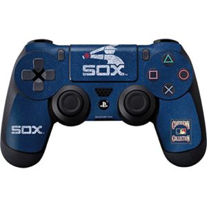 MLB Chicago White Sox PS4 DualShock4 Controller Skin - Chicago White Sox - Cooperstown Distressed Vinyl Decal Skin For Your PS4 DualShock4 Controller
