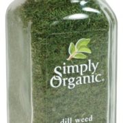 Simply Organic Dill Weed Cut & Sifted Certified Organic, 0.81-Ounce Container