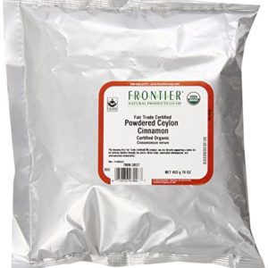 Frontier Herb Organic Powdered Ceylon Cinnamon, 1 Pound bag -- 1 each.