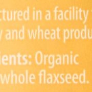 Beveri Nutrition Organic Whole Golden Flaxseed, 1 Pound
