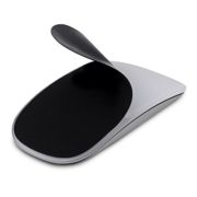 Rinastore Candy Color Thin Silicone soft skin protector cover for MAC Apple Magic Mouse  (Black)